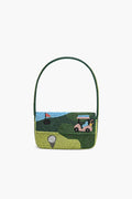 Cottagecore-style small shoulder bag