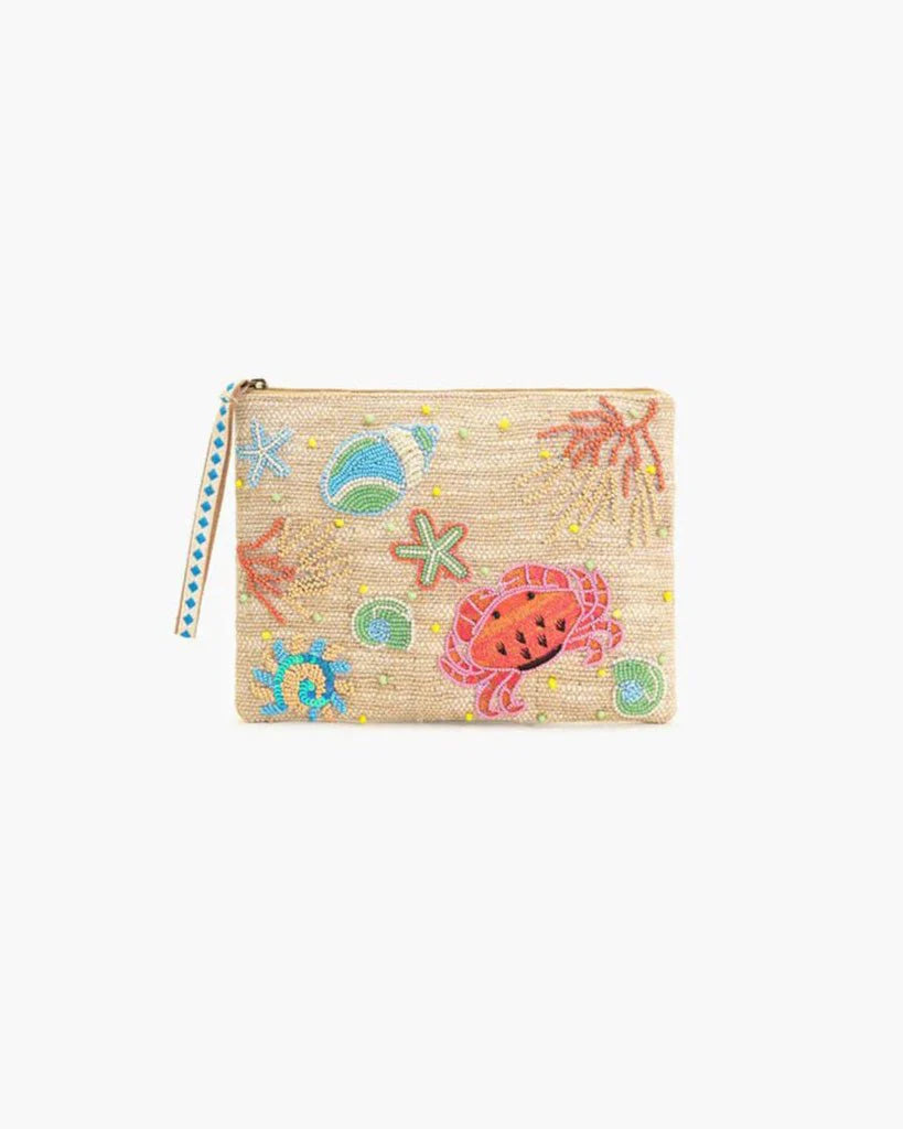 Island Treasure Beaded Wristlet