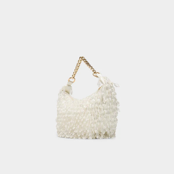 Pearl Chain Shoulder Clutch