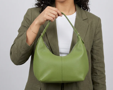 PU Leather Crescent Shoulder Bag – Compact & Portable / Suitable for Daily Use