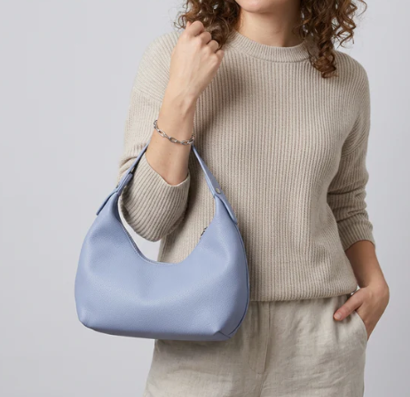 PU Leather Crescent Shoulder Bag – Compact & Portable / Suitable for Daily Use
